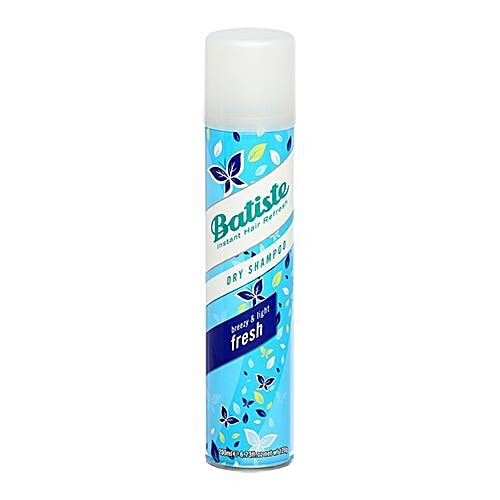 Batiste Dry Shampoo - Instant Hair Refresh, Breezy & Light Fresh, 200 ml  