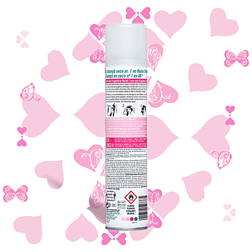 Batiste Instant Hair Refresh Dry Shampoo - Floral & Flirty Blush, 200 ml  