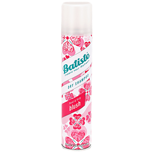 Batiste Instant Hair Refresh Dry Shampoo - Floral & Flirty Blush, 200 ml  