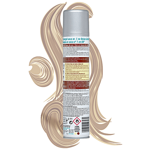 Batiste Instant Hair Refresh Dry Shampoo Plus - With A Hint Of Colour Beautiful Brunette, 200 ml  No Water Required