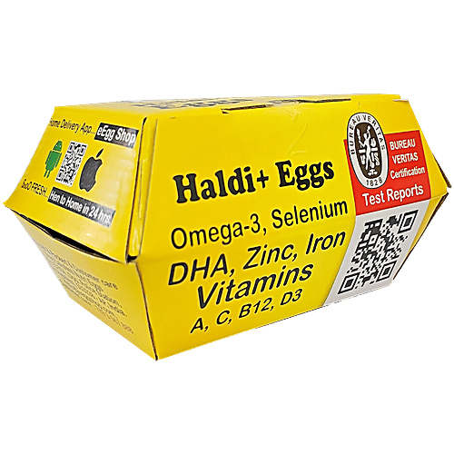 Haldi Plus Eggs, 6 pcs  