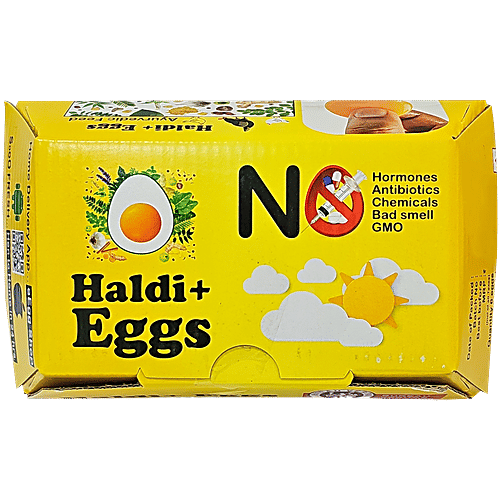 Haldi Plus Eggs, 6 pcs  