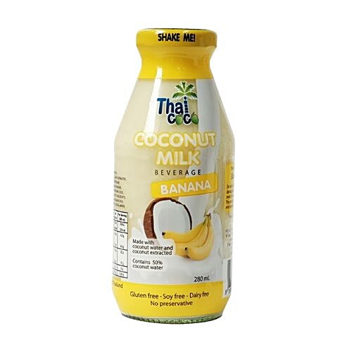Buy Thai Coco Coconut Milk Beverage Banana 280 Ml Online At Best Price