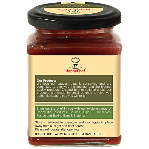 HappyChef Arrabbiata Pasta Sauce With Bell Peppers, 270 g  No Trans Fat, No Cholesterol
