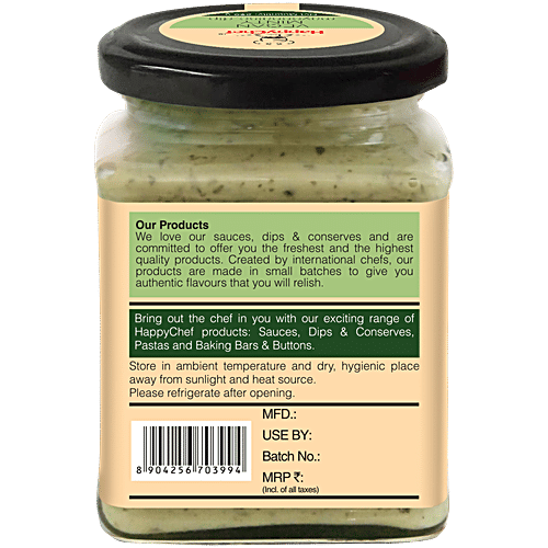 HappyChef Minty Mayonnaise Dip, 250 g  No Cholesterol, No Trans Fat