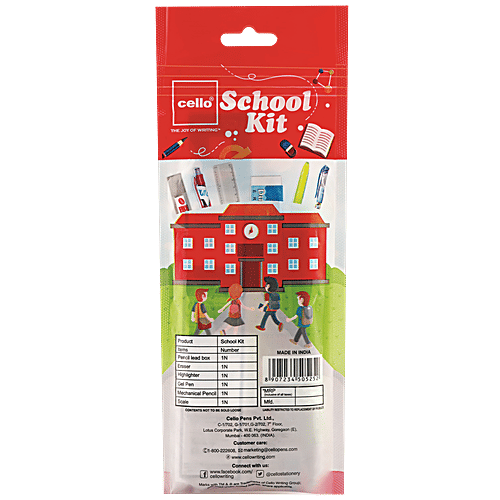BIC Cello School/Stationery Kit, 6 pcs  