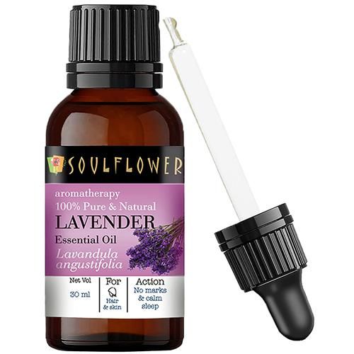 Buy Soulflower Lavender Essential Oil 30 Ml Online At Best Price of Rs 586  - bigbasket