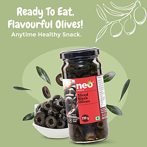 Buy Neo Sliced Black Olives Online at Best Price of Rs 171 bigbasket