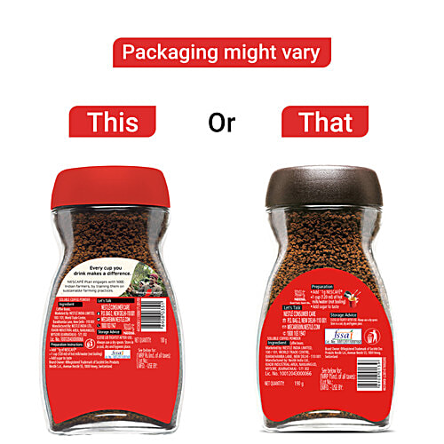 Nescafe  Classic Instant Coffee Powder, 180 g  Pure Coffee Powder