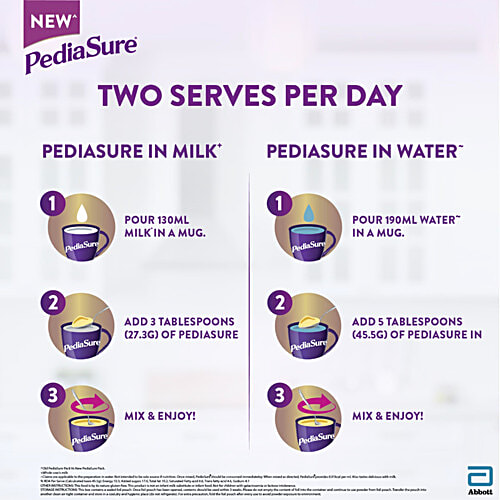 Pediasure Vanilla Nutrition Drink Mix 2 to 6 Years, 950 g Box 