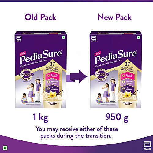 Pediasure Vanilla Nutrition Drink Mix 2 to 6 Years, 950 g Box 