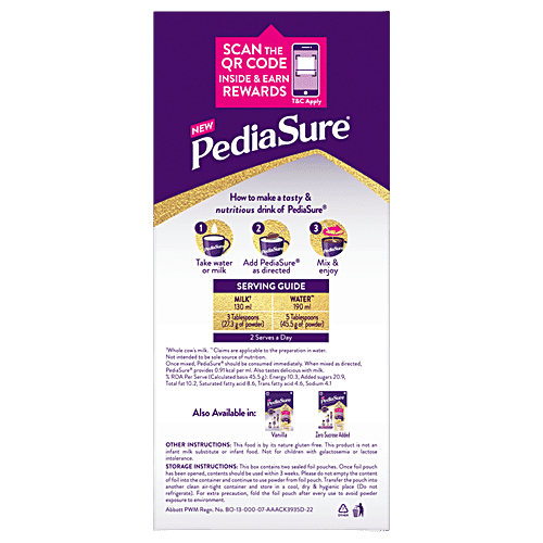 Pediasure Nutrition Drink Powder - Chocolate Flavour, 950 g Box