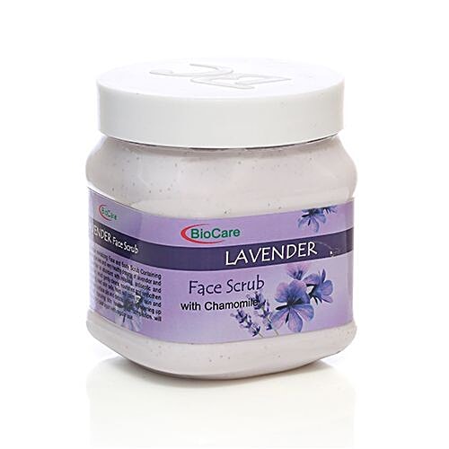 Biocare  Face Scrub - Lavender With Chamomile, 500 ml  