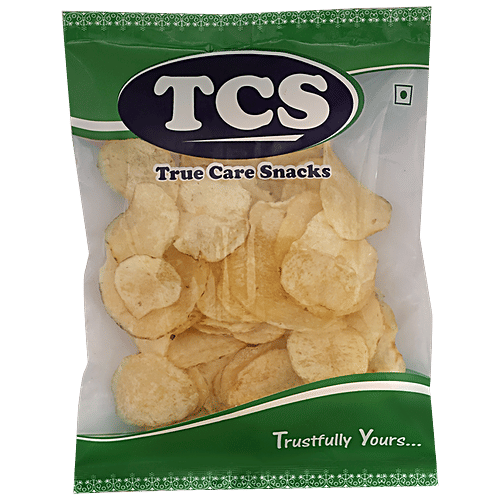 TCS Potato Chips - Salt, 120 g Zero Trans Fat & Zero Cholesterol