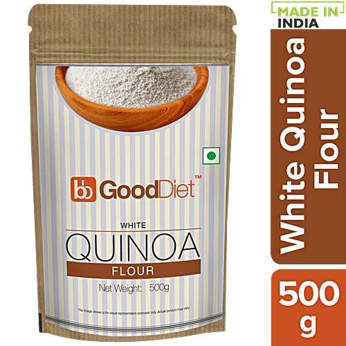 GoodDiet White Quinoa Flour, 500 g  