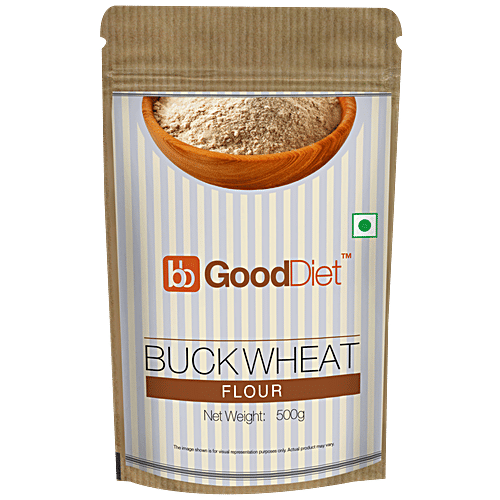 Buy Gooddiet Buckwheat Flour 500 Gm Online At Best Price of Rs 209
