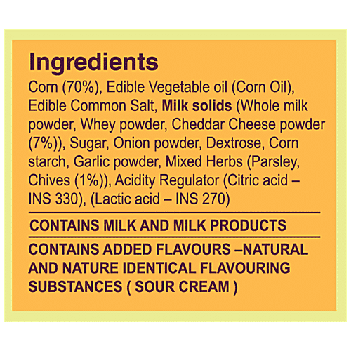 Cornitos Nacho Chips - Cheesy Sour Cream & Onion, 150 g  Gluten Free