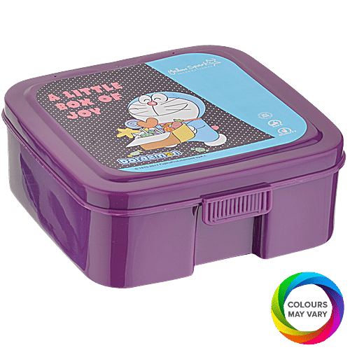 Buy Yellow Spark Doraemon Large Size Dry Snack Lunch Box Assorted