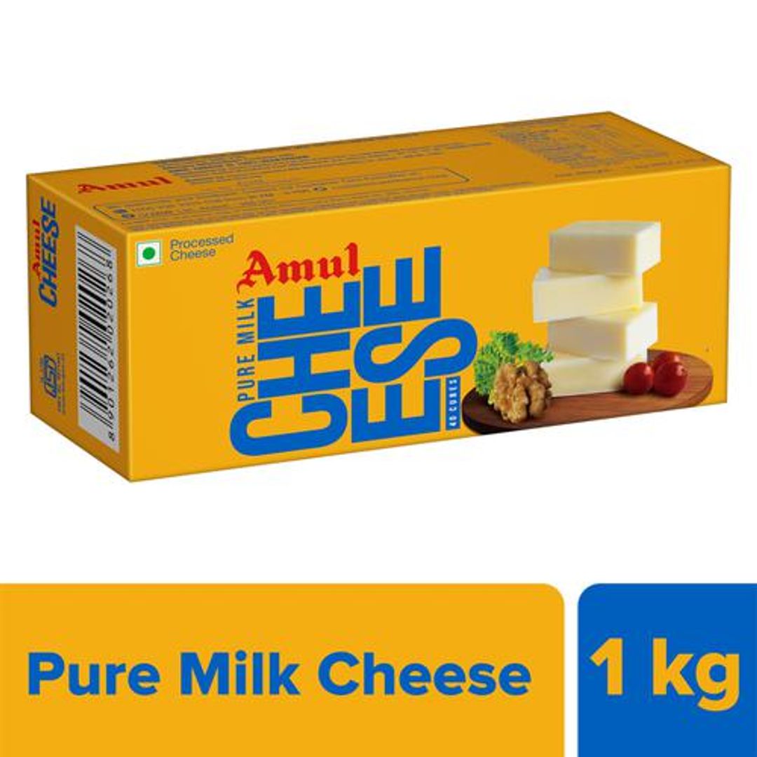 Amul Processed Cheese Cubes, 1 kg (40 pcs x 25 g each)