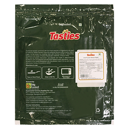 Tasties Papad - Punjabi Masala, 200 g  