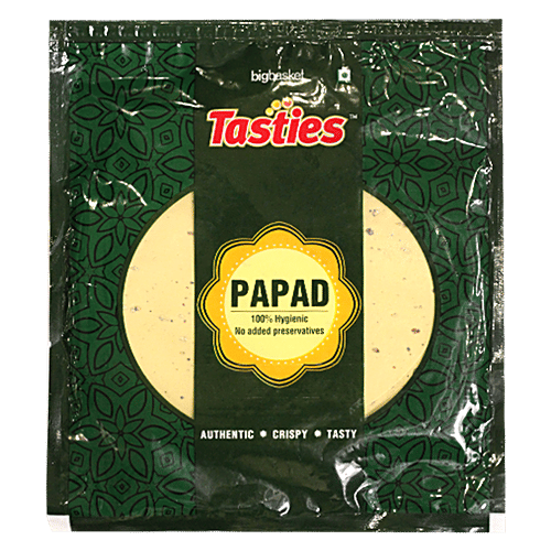 Tasties Papad - Chana Garlic, Red Chilli, 200 g  