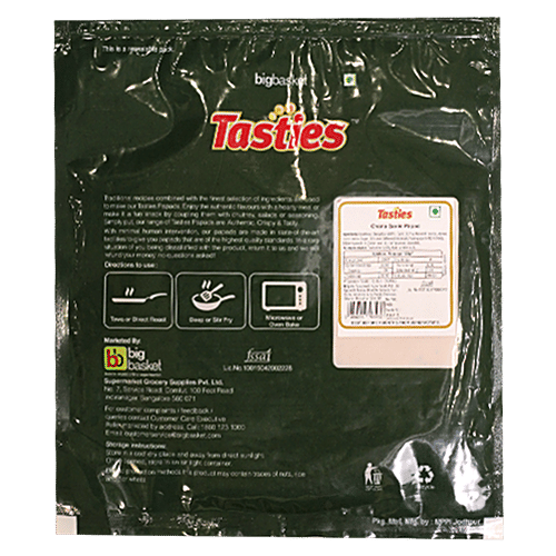 Tasties Papad - Chana Garlic, Red Chilli, 200 g  