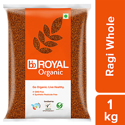 Buy Bb Royal Organic Ragi Wholefinger Millet 1 Kg Online At Best Price