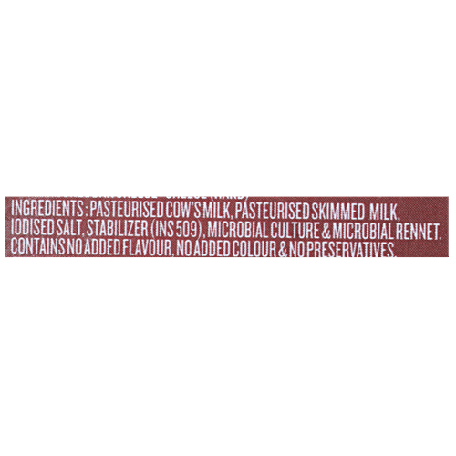 D'Lecta Cheese - Natural Cheddar, 200 g  