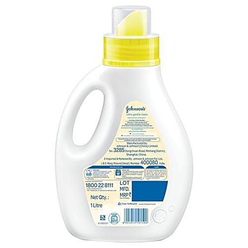 Buy Johnson Johnson Baby Laundry Detergent Ultra Gentle Clean 1 Ltr