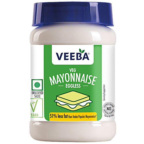 Veeba Eggless Veg Mayonnaise, 250 g  