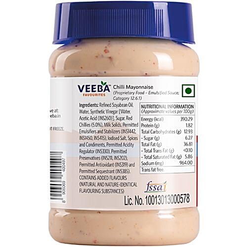 Buy Veeba Mayonnaise Chilli 275 gm Online at Best Price. bigbasket