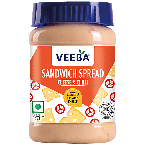 veeba sandwich spread cheese and chilli 250 g