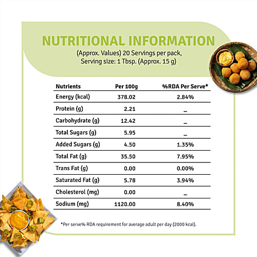 Veeba Cheese & Jalapeno Dip, 300 g  