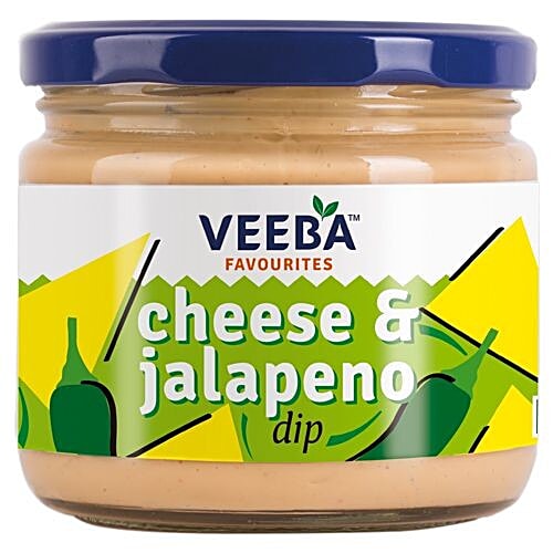Buy Veeba Dip Cheese Jalapeno 300 Gm Online At Best Price of Rs 156.75