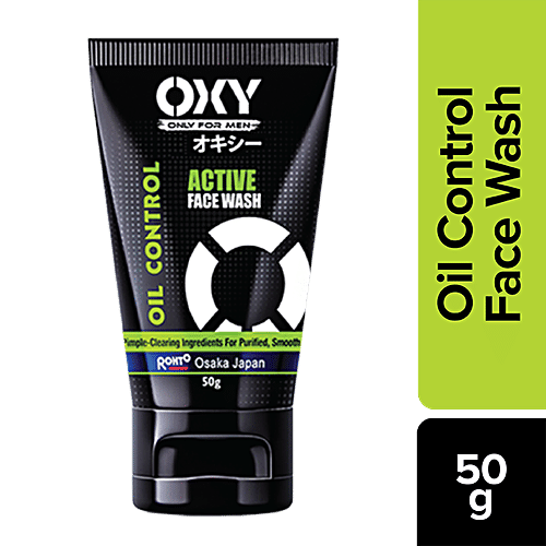 Oxy Face Wash - Oil Control, Active, 50 g  