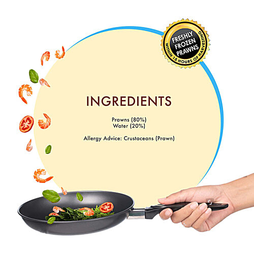 ITC Master Chef Large Prawns, Peeled, Deveined, 200 g