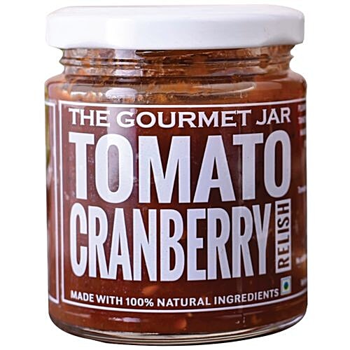 Buy The Gourmet Jar Tomato Cranberry Relish 230 Gm Online At Best Price of Rs 275 bigbasket