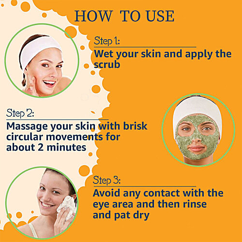 Everyuth Naturals Purifying & Exfoliating Face Scrub - Neem Papaya, No Harmful Chemicals, 100 g Tube No Harmful Chemicals