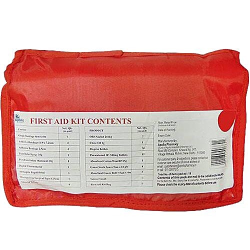 Buy Apollo Pharmacy First Aid Kit Premium 1 Pc Online At Best Price