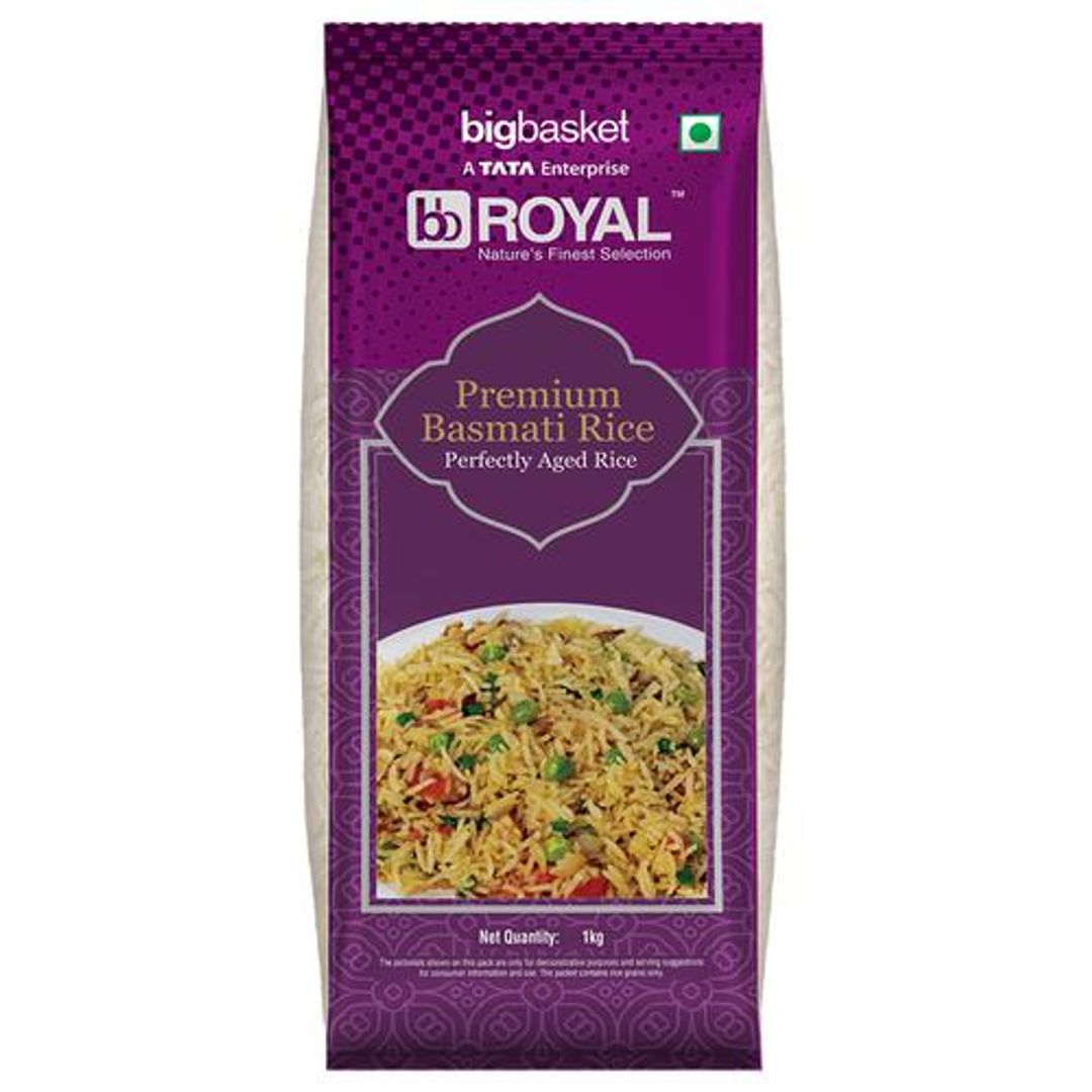 BB Royal Basmati Rice/Basmati Akki - Premium, 1 kg 