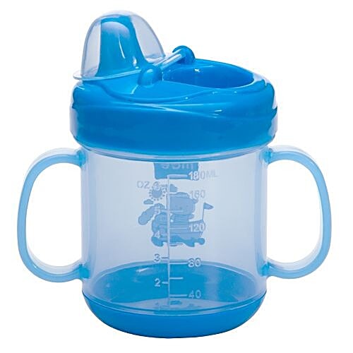 Mee Mee Baby No-Spill Sipper Cup - Blue, 120 g  
