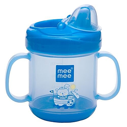 Mee Mee Baby No-Spill Sipper Cup - Blue, 120 g  