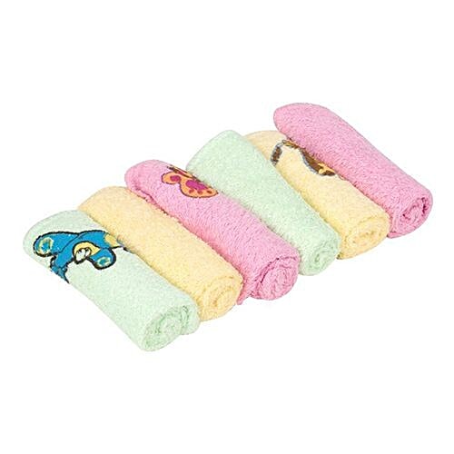 Mee Mee Baby Napkins - Assorted, 60 g  