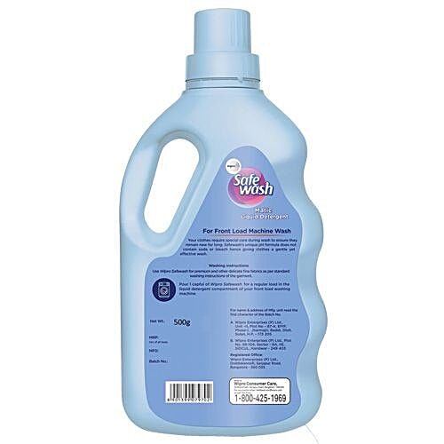 Buy Wipro Safewash Liquid Detergent Front Load Online at Best Price