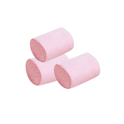 Marshmallow FINI Bicolor Sold In Bulk In Bags Of 125 Pcs - View #6