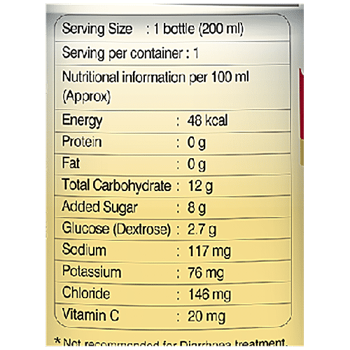 Amrutanjan Electro +Â  ORS Apple Drink, 200 ml  