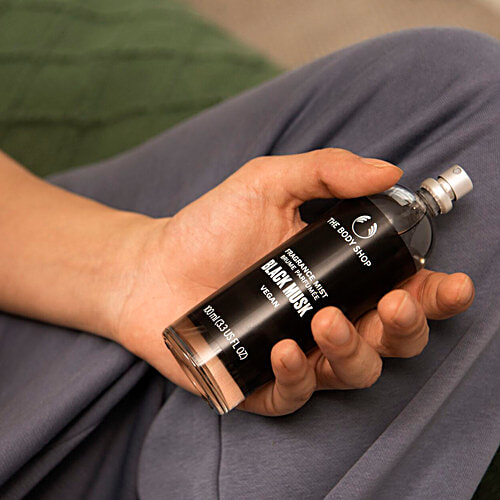 The Body Shop Body Mist - Black Musk For Women, 100 ml Bottle