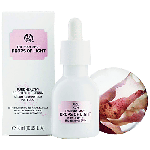 The Body Shop Drops Of Light Pure Healthy Brightening Serum, 30 ml  