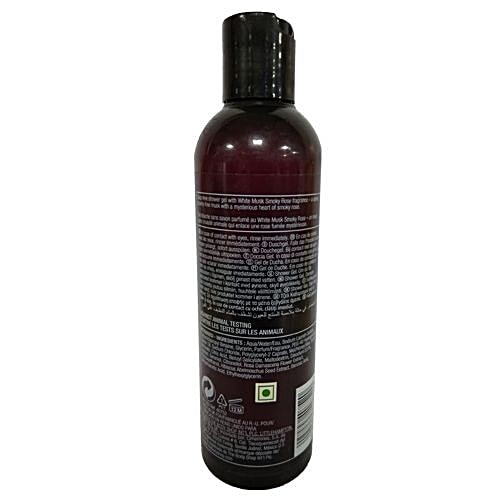Buy The Body Shop Shower Gel White Musk Smoky Rose 250 Ml Bottle Online