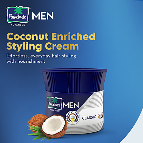 Parachute Advansed Men Hair Cream - Classic, 100 g  Cocolipid Formula